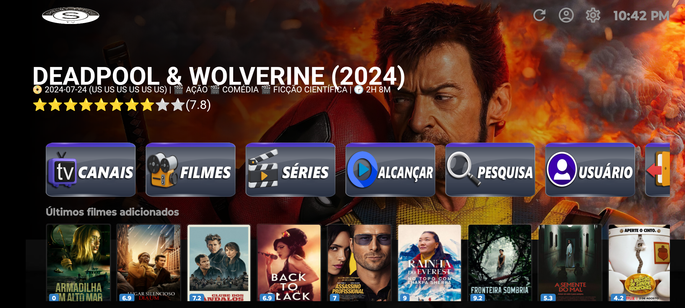 VUPLAYER PRO ADS TMDB (VIA USUÁRIO E SENHA) $59,90